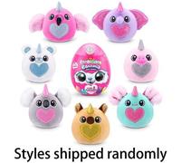 Shein Zuru - Rainbocorns Eggzania Baby Mania Peluche con 3 sorpresas, 7 modelos - 92111