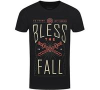 SHEIRYTOO Blessthefall T-Shirt Bless The Fall Swords Men's Black XL