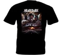 SHEIRYTOO Near Dark T-Shirt Movie Lance Henriksen Bill Paxton Men's Tops Black S