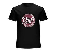 SHEIRYTOO Ray's Music Exchange The Blues Un Brothers T-Shirt Adults Men's Male Black XXL