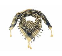 SheKaf Shemagh - Bufanda para hombre y mujer, algodón, militar, Keffiyeh Arafat, pañuelo táctico para la cabeza del desierto, regalo para el día de San Valentín para él y ella, Amarillo desierto