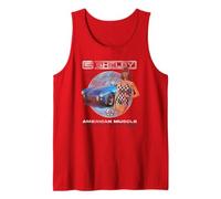 Shelby American Muscle Car with Model Vintage Sports Car Camiseta sin Mangas