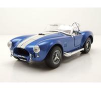1965 Shelby Cobra SC 427 Azul-blanco 1:24 Welly 24002
