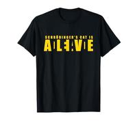 Sheldon Gato de Schrödinger - Vivo y Muerto - Dead and Alive Camiseta
