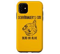 Sheldon Gato de Schrödinger - Vivo y muerto - Dead and Alive Carcasa para iPhone 11