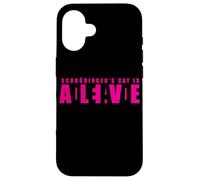 Sheldon Gato de Schrödinger - Vivo y muerto - Dead and Alive Carcasa para iPhone 16