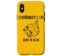 Sheldon Gato de Schrödinger - Vivo y muerto - Dead and Alive Carcasa para iPhone X/XS