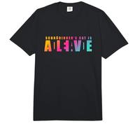 Sheldon Gato de Schrödinger - Vivo y Muerto - Dead and Alive Comfort Colors Adult Heavyweight T-Shirt