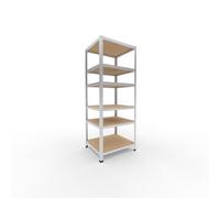 shelfplaza Home 180x70x60 cm Estantería Pesada en galvanizada con 6 baldas y 145 kg de Capacidad de Carga por balda