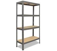 shelfplaza Pro 180x110x60cm Estantería Pesada Gris: 4x200kg | Estanterías almacenaje · Estanterías metálicas · Estantería cocina · Estantería metálica · Estanterías almacenaje garaje