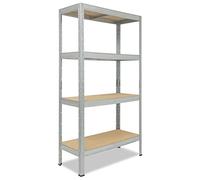 shelfplaza Pro 180x70x45cm Estantería Pesada galvanizada: 4x200kg