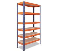 shelfplaza Pro 200x90x60cm Estantería Pesada Azul Naranja: 6x166kg | Estanterías almacenaje · Estanterías metálicas · Estantería cocina · Estantería metálica · Estanterías almacenaje garaje