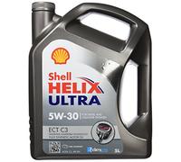 Shell 550042831 Helix Ultra ect 5W-30 Aceite de Motor, 5 l