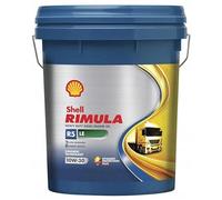 SHELL Aceite de motor 10W-30 Rimula Aceite para motor ACEA E9 API CK-4 R5 LE 20L