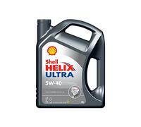 SHELL Aceite de motor 5W-40 Helix Ultra ACEA A3/B4 API SN Plus Ultra 4L Compatible con VW Polo V Hatchback 6R1, 6C1 up! Hatchback 121, 122, BL1, BL2, BL3, 123 Golf 7 Hatchback 5G1, BQ1, BE1, BE2