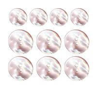 Shell Buttons For Clothes | 10pcs Unbreakable Jacket Shell Butttons - Style Options Galore Round Jacket Shells Buttons 2-Hole Design Handmade Artwork Tool