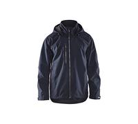 Shell - Chaqueta (talla L), color verde oliva y negro, 4XL, marrón y negro.