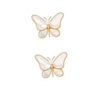 Shell Clothing Clothes Brooches for Women Decorative Animal Lapel Pins Button Pin Butterfly Brooch Man-Made Pearl
