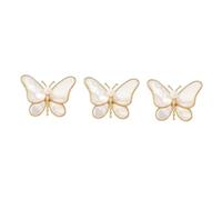 Shell Clothing Clothes Brooches for Women Decorative Animal Lapel Pins Button Pin Butterfly Brooch Man-Made Pearl