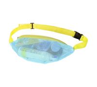 Shell Collecting Bag, Beach Shell Bag, Mesh Seashell Collection Pouch, Light Blue Yellow Band, Siehe Beschreibung, Ver descripción