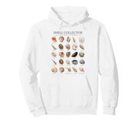 Shell Collector Conchas Marinas comunes del Mundo Arte Vintage Sudadera con Capucha