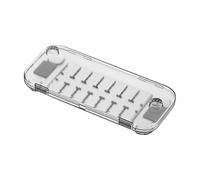 Shell de almacenamiento transparente de Cymwer para el interruptor 2, la caja de almacenamiento de la consola anti-DROP Caja de almacenamiento Anti-Scratch Clear Protector Shell