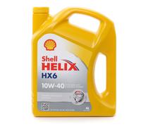 SHELL Helix HX6 Aceite de motor 10W-40 aceite parcialmente sintético Aceite para