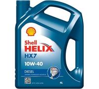 Aceite de motor SHELL Helix Diesel HX7 10W40 4L