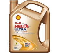 SHELL Helix Ultra ECT C6 Aceite de motor 0W-20 Aceite completamente sintético 5L