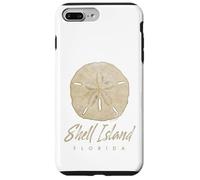 Shell Island Florida Shelling Gift Souvenir Sand Dollar Carcasa para iPhone 7 Plus/8 Plus