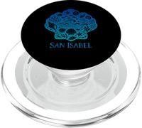 Shell Line Art San Isabel Shelling Minimalista Beachcomber PopSockets PopGrip para MagSafe