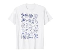 Shell playa social club pescador estética Camiseta
