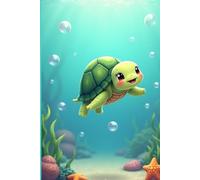 Shell & Thoughts: A Sea-Deep Notebook: A 6x9 Lined Notebook with 150 Pages - Cute Sea Turtle Journal for Students, Artists & Gift Lovers