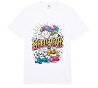 Shell Yeah Beach Mermaid Girl Summer Comfort Colors Adult Heavyweight T-Shirt