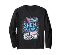 Shell Yeah Beach Mermaid Girl Summer Manga Larga