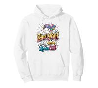 Shell Yeah Beach Mermaid Girl Summer Sudadera con Capucha