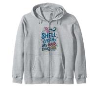Shell Yeah Beach Mermaid Girl Summer Sudadera con Capucha
