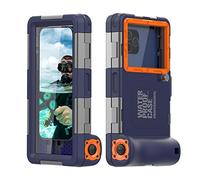 ShellBoxCase - Funda universal impermeable para teléfono de buceo para iPhone 16/15/14/Pro/Plus/Max/Samsung Galaxy S25/24/23/Ultra Series - [50 pies/15 m] Carcasa de buceo subacuática para filmación