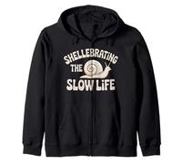 Shellebrating The Slow Life Caracol Shell Slow Life Sudadera con Capucha