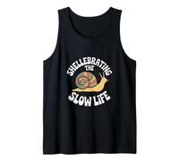 Shellebrating The Slow Life Caracol Shell Slow Living Camiseta sin Mangas
