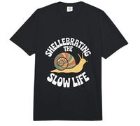 Shellebrating The Slow Life Caracol Shell Slow Living Comfort Colors Adult Heavyweight T-Shirt