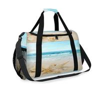 Shells - Bolsa de viaje para playa, mar, para niñas, niños, mujeres, hombres, playa, fin de semana, noche, bolsa de hombro, bolsa de equipaje para viajes, deportes, gimnasio