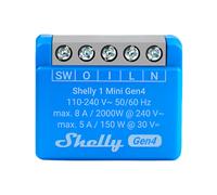 Shelly 1 Mini Gen4 - Módulo interruptor WiFi Zigbee Bluetooth Matter