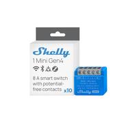 Shelly 1 Mini Gen4 - Paquete de 10