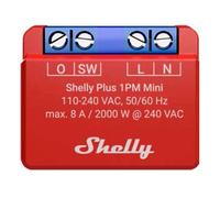 Shelly 1PM Mini Gen3 Módulo interruptor para automação WiFi com medição de energia