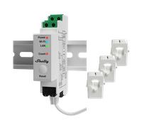 Shelly 3EM Pro - Medidor de energia trifásico Wifi + 3 núcleos 120 Amperes