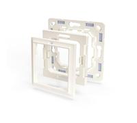 Shelly Adaptador de interruptor de pared compatible con Legrand y Shelly, no incluye interruptor de pared