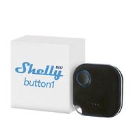 Shelly BLU Button 1, Botón Negro Bluetooth De Acción y Escena, Automatización Del Hogar, iOS Android App, Hub No Requerido, Larga Duración De Batería, Indicador LED, Zumbador, Amplia Gama