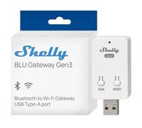 Shelly BLU Gateway Gen3 - Pasarela Inteligente Bluetooth a Wi-Fi con Conector USB-A