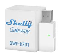 Shelly BLU Gateway - Pasarela Bluetooth a Wi-Fi con Conector USB-A, Inalámbrico, App iOS y Android, Requerido, Repetidor Wi-Fi, Alcance de 20 a 30 m, No Hub Requerido